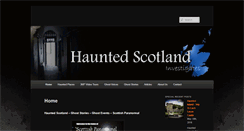 Desktop Screenshot of haunted-scotland.co.uk